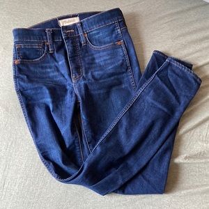 Madewell 10” High Rise Skinny Jean Sz 24